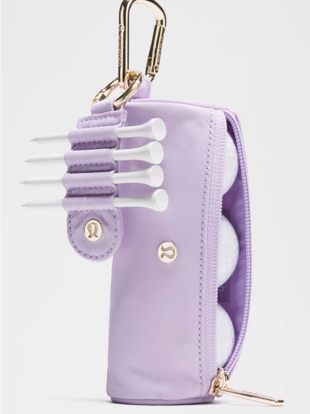 lululemon athletica Lavender Golf Tee & Ball Carrier Pouch